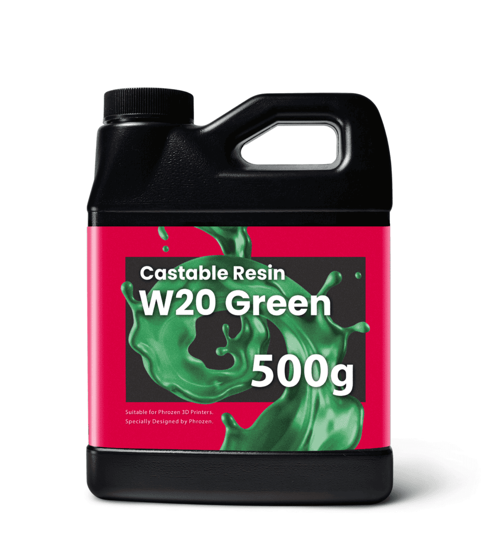 Phrozen Resin Castable Resin W20 Green (0.5KG)