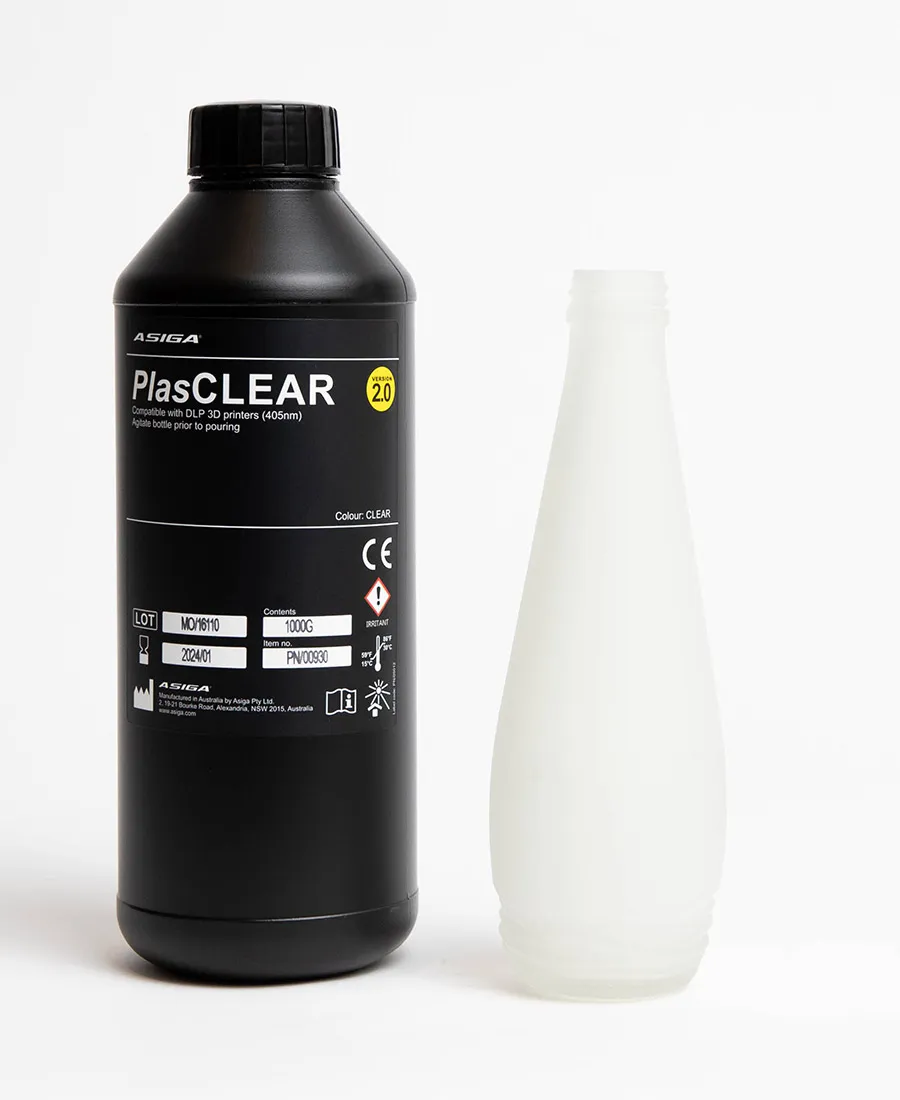 Asiga PlasCLEAR V2 1kg Bottle
