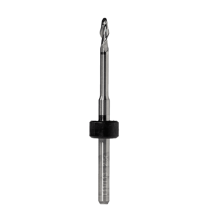 CORiTEC Radius Milling Tool – T11 / T13 – PMMA/Wax/Zr – ø2.5/ø3.0mm