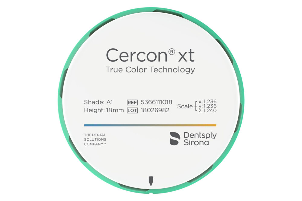 Cercon® Xt Disk 98 Mm (Pre-shaded)
