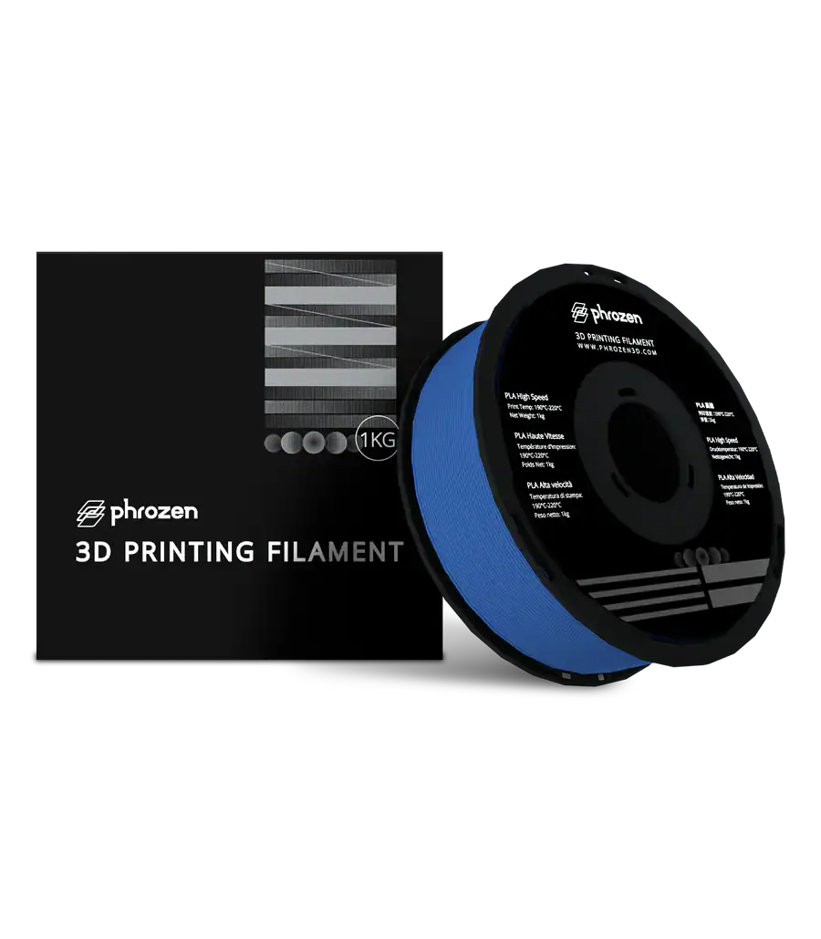 Phrozen High-Speed PLA 3D Printing Filament – Blue (1KG)